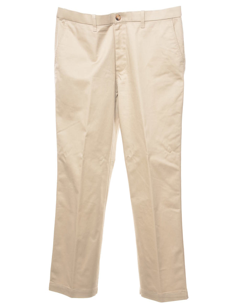 Denver Hayes Beige Classic Chinos - W36 L32