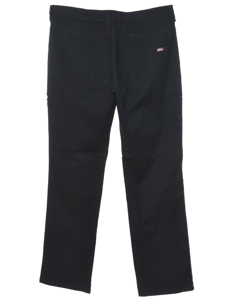 Dickies Black Straight-Fit Trousers - W38 L33
