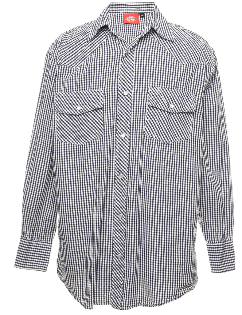Dickies Checked Western Shirt - S