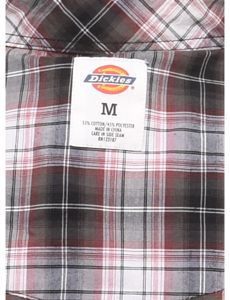 Dickies Checked Western Shirt - M
