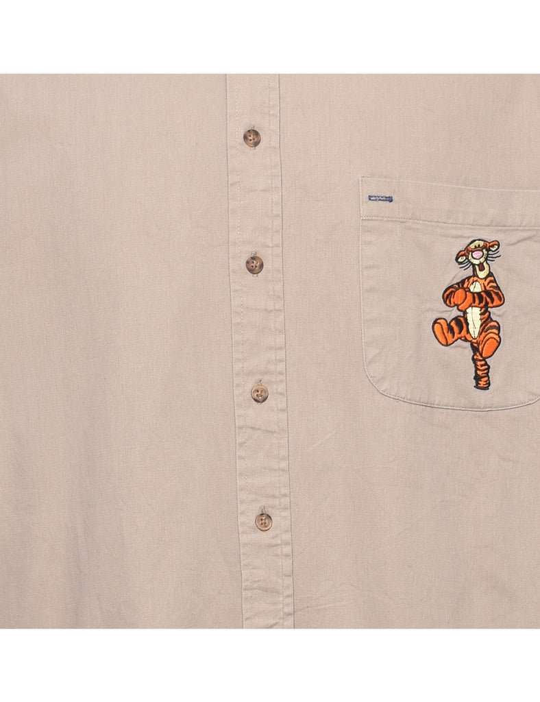 Disney Denim Shirt - L
