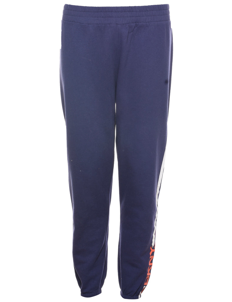 DKNY Navy Jogging Bottoms - W36 L28