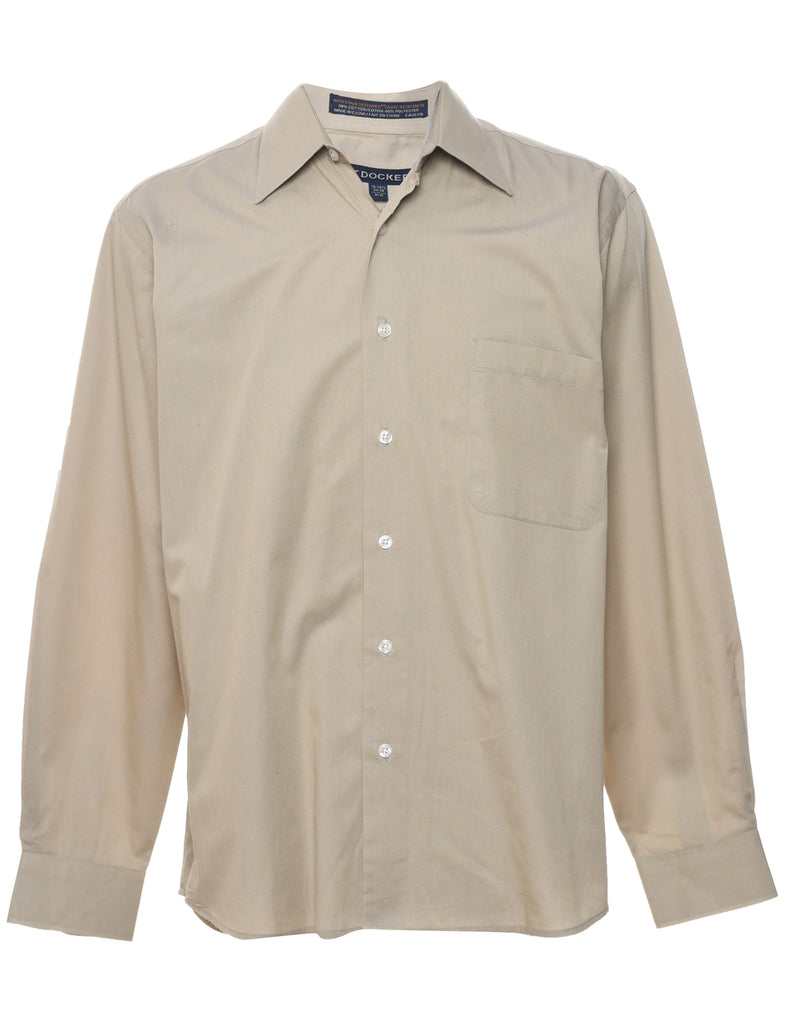 Dockers Beige Shirt - M