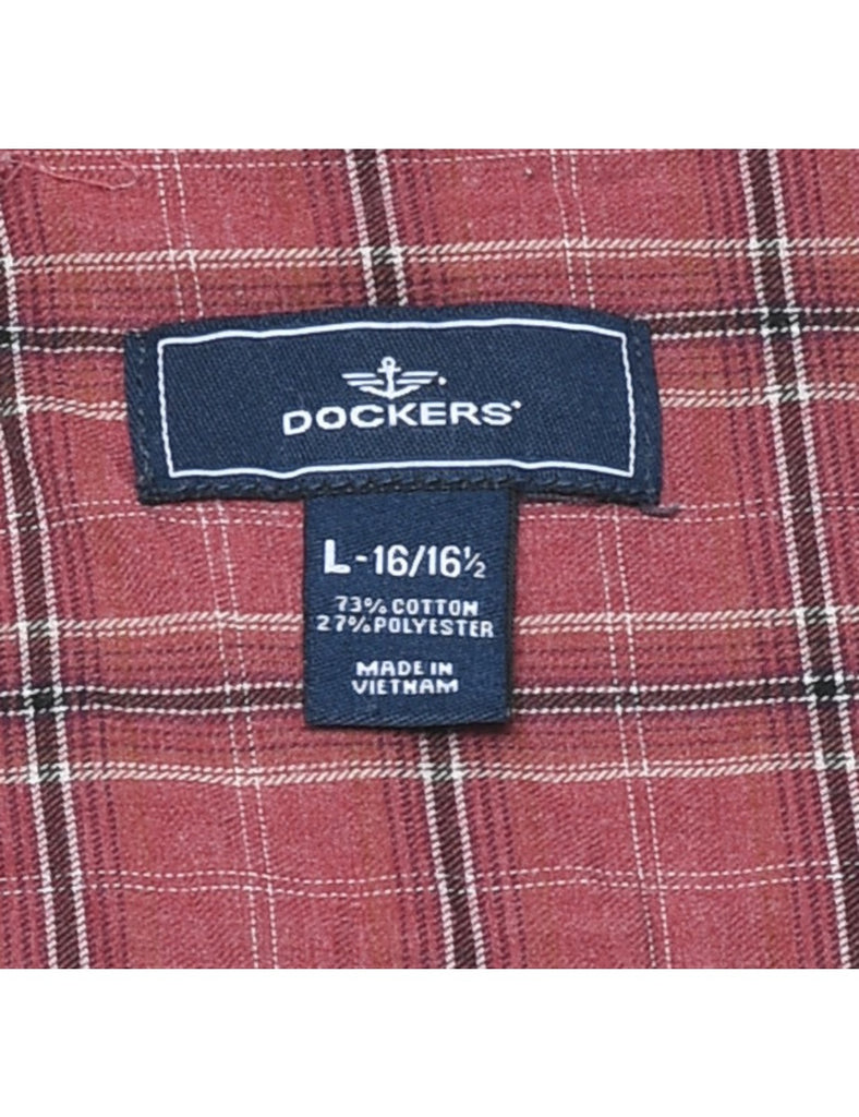 Dockers Checked Shirt - L