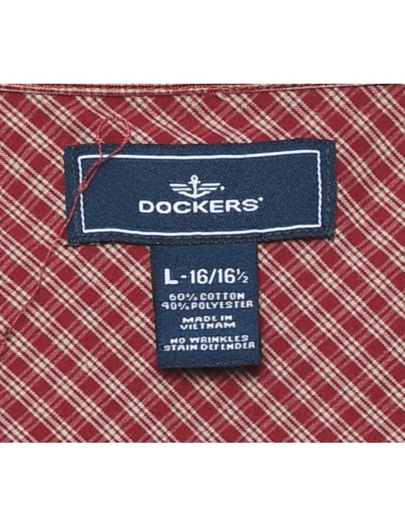 Dockers Checked Shirt - L