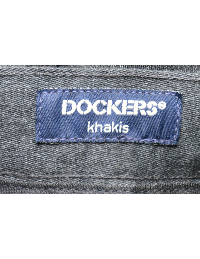 Dockers Dark Grey Classic Trousers - W33 L32