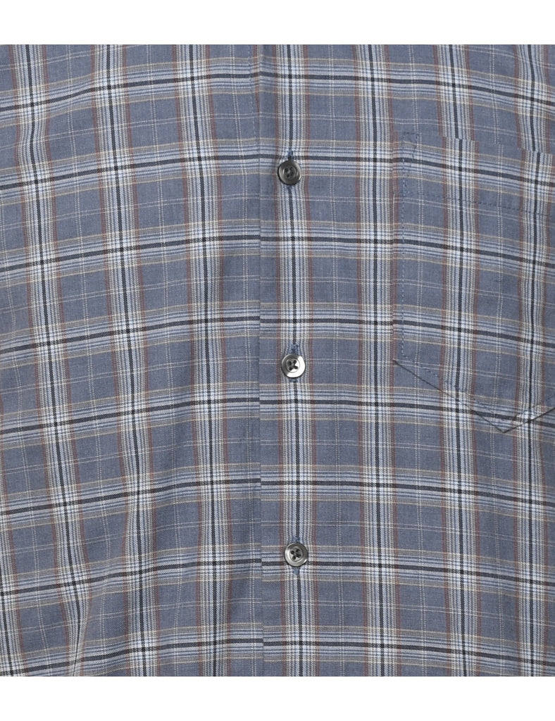 Dockers Grey Flannel Checked Shirt - S