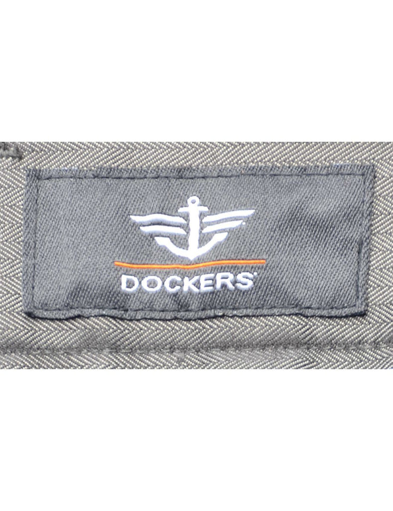 Dockers Grey Suit Trousers - W36 L32