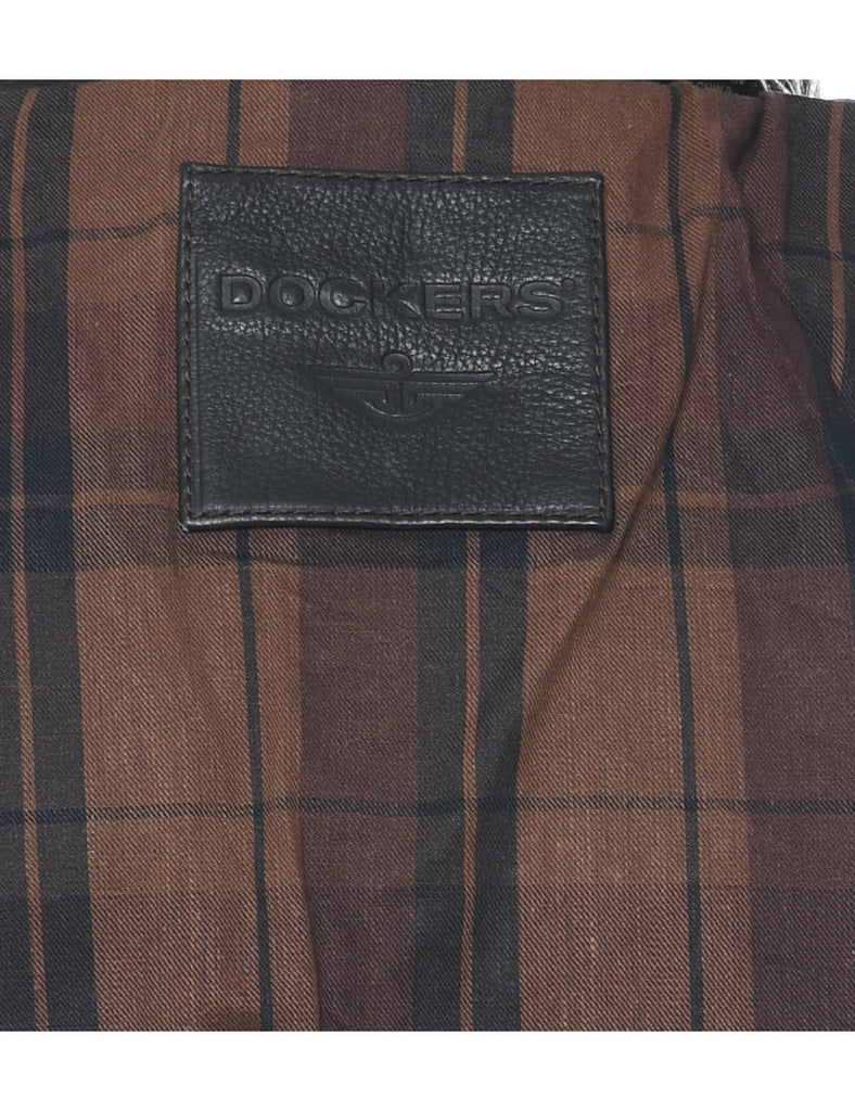 Dockers Leather Jacket - L