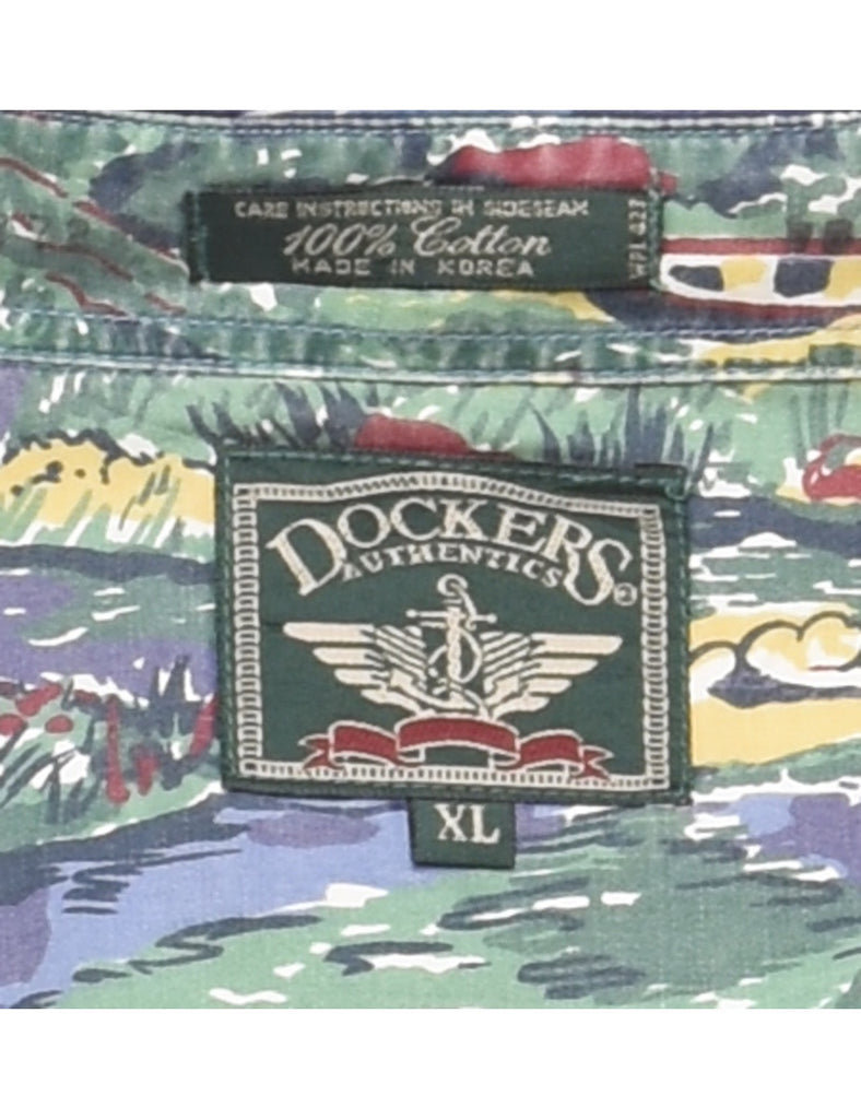 Dockers Printed Shirt - XL