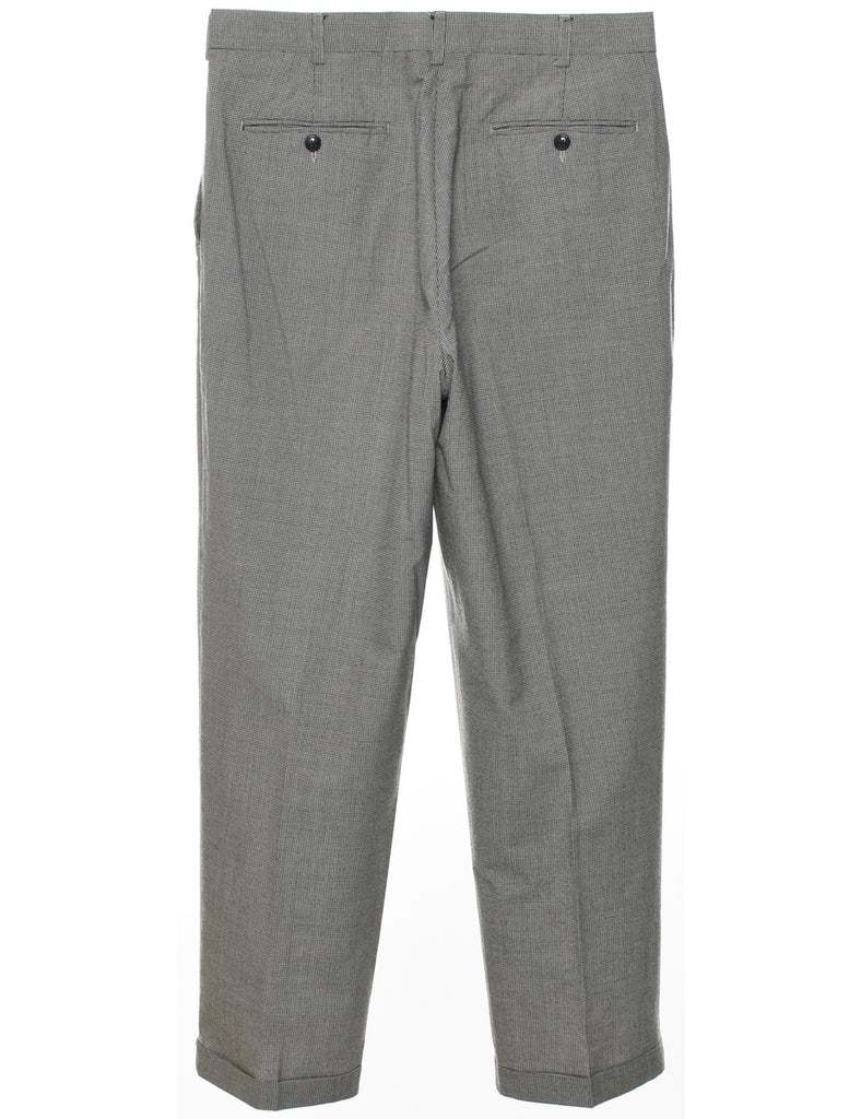 Dogtooth Checks Trousers - W33 L30