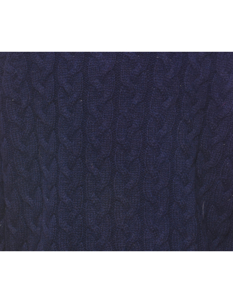 Eddie Bauer Cable Knit Jumper - XL