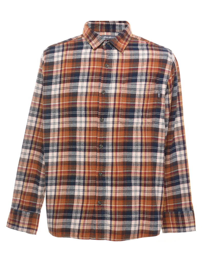 Eddie Bauer Checked Shirt - L