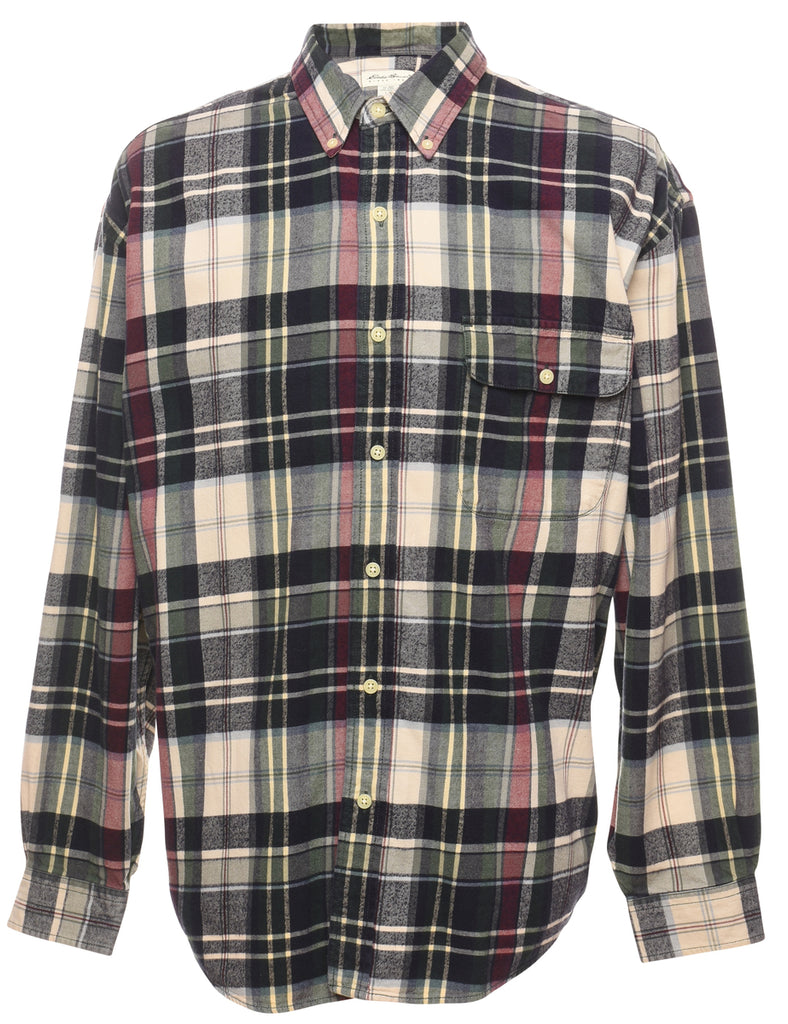 Eddie Bauer Checked Shirt - L