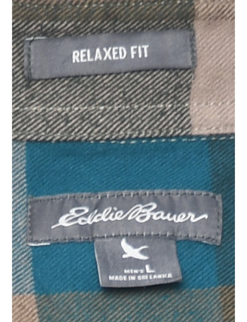 Eddie Bauer Checked Shirt - L