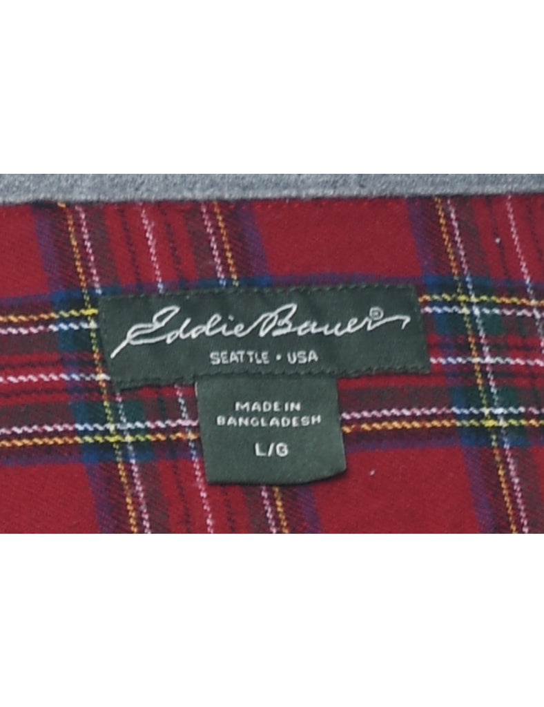 Eddie Bauer Checked Shirt - L