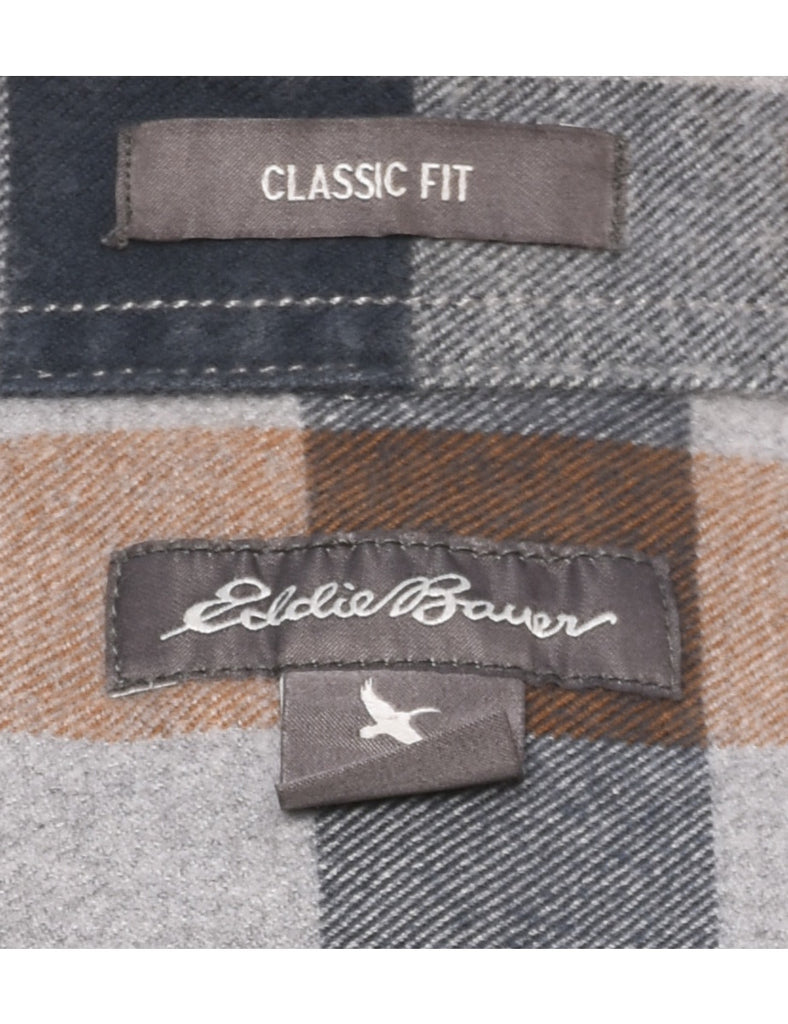 Eddie Bauer Checked Shirt - L