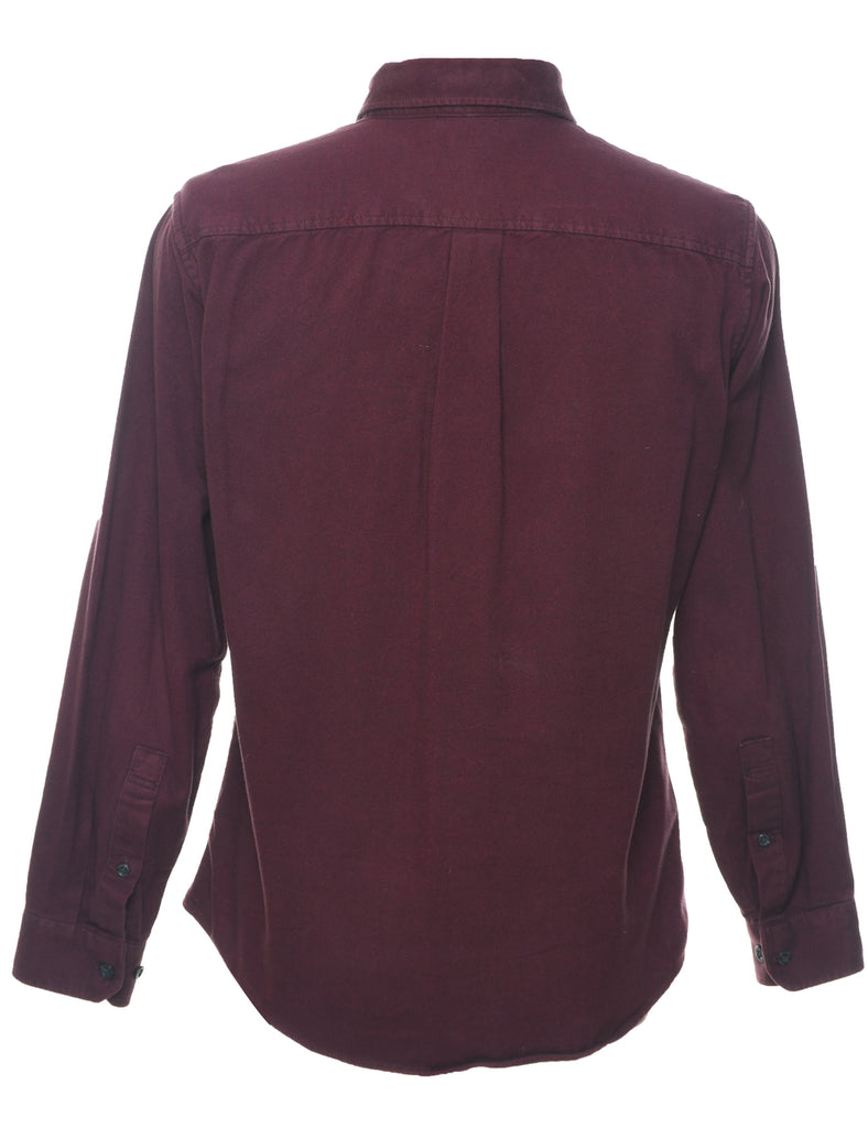 Eddie Bauer Maroon Shirt  - S