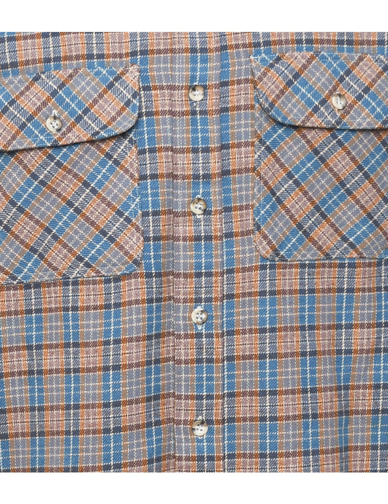 Eddie Bauer Multi-Colour Flannel Checked Shirt - XL