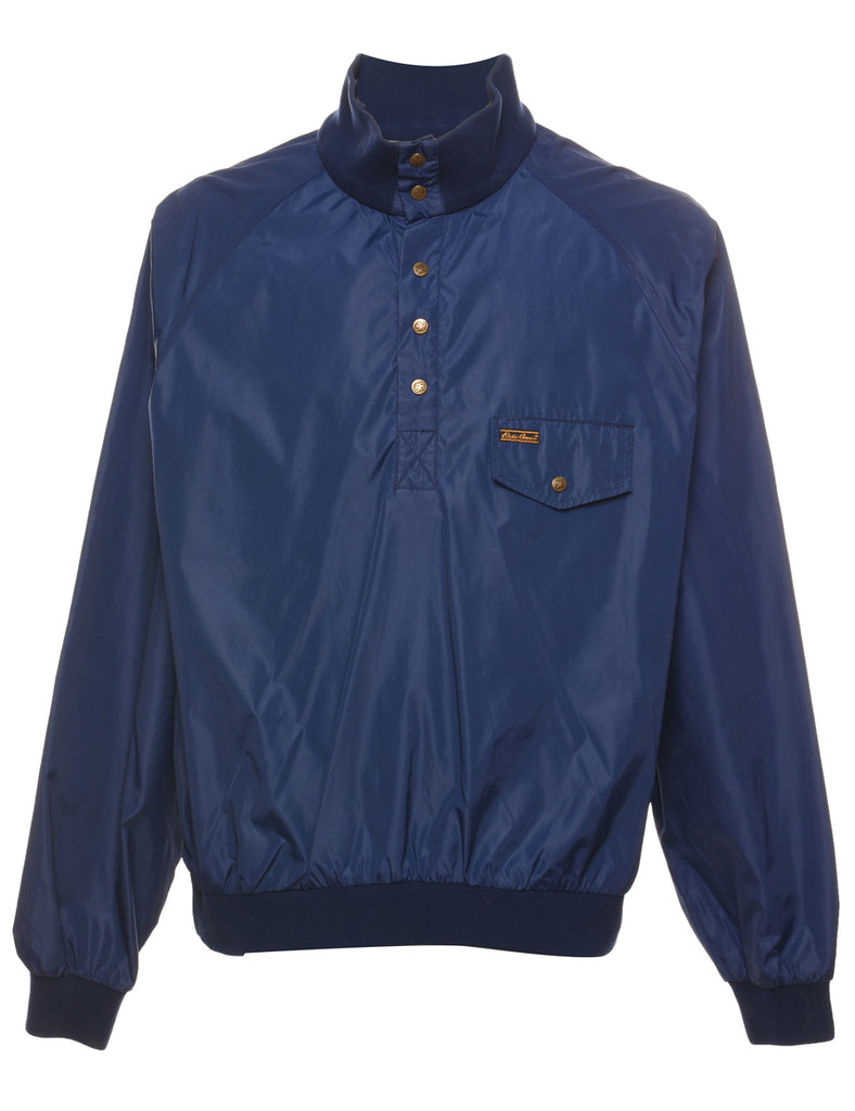 Eddie Bauer Navy Nylon Jacket - XL