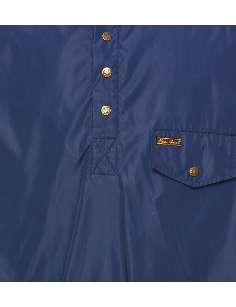 Eddie Bauer Navy Nylon Jacket - XL