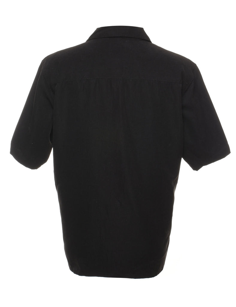Embroidered Short Sleeved Shirt - XL
