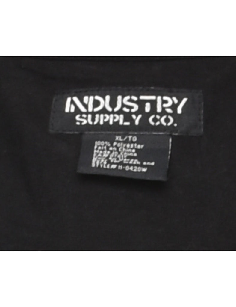 Embroidered Short Sleeved Shirt - XL