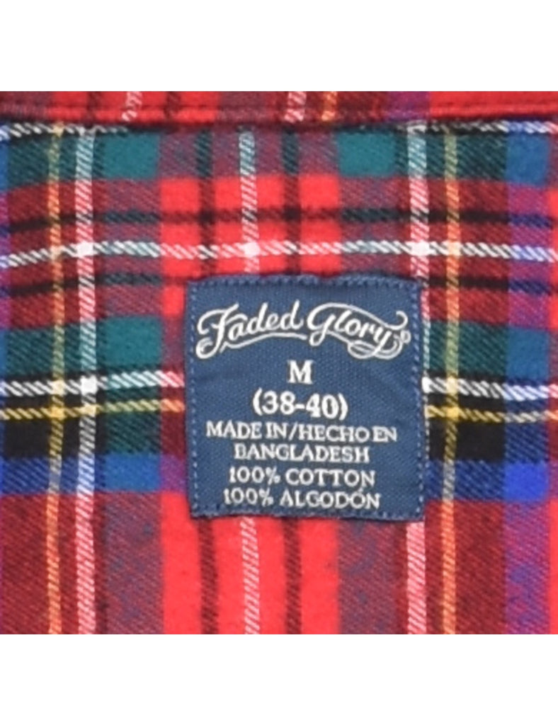 Faded Glory Checked Shirt - M
