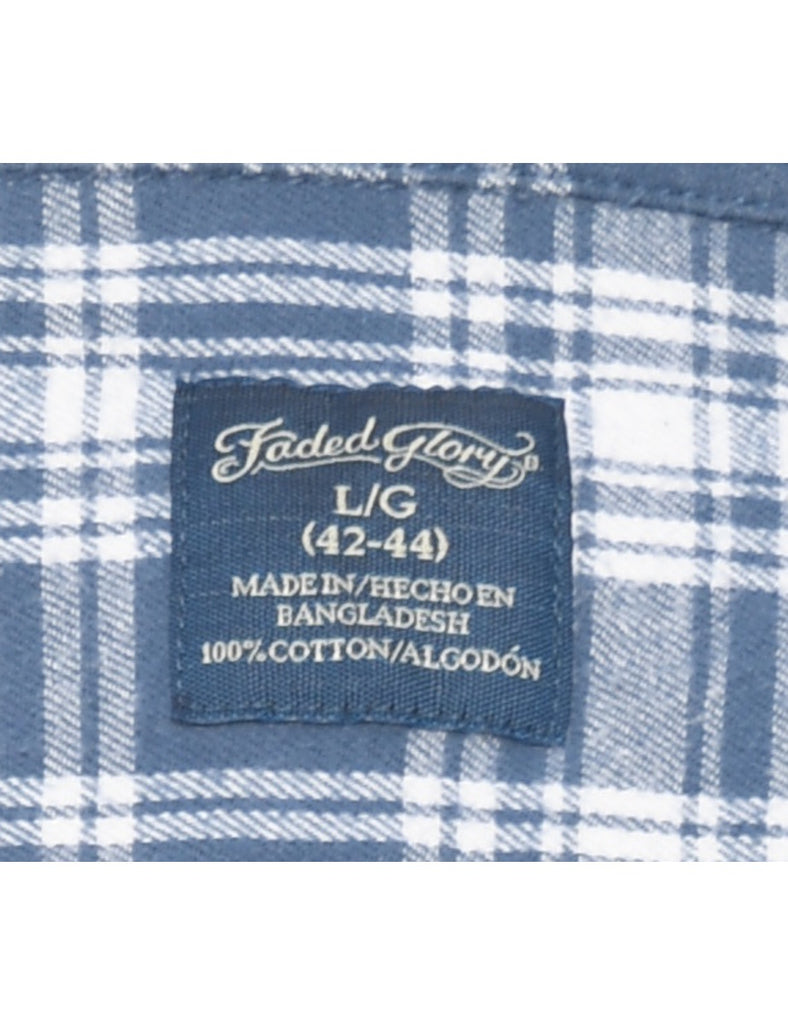 Faded Glory Checked Shirt - L