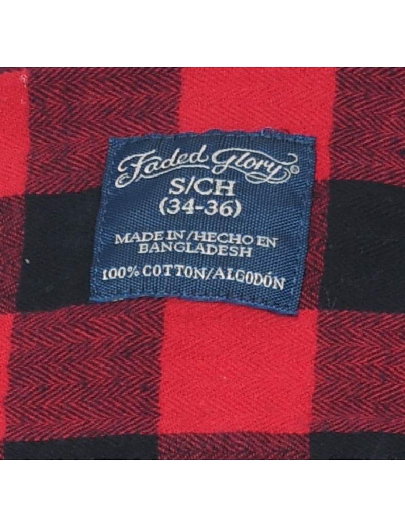 Faded Glory Checked Shirt - S