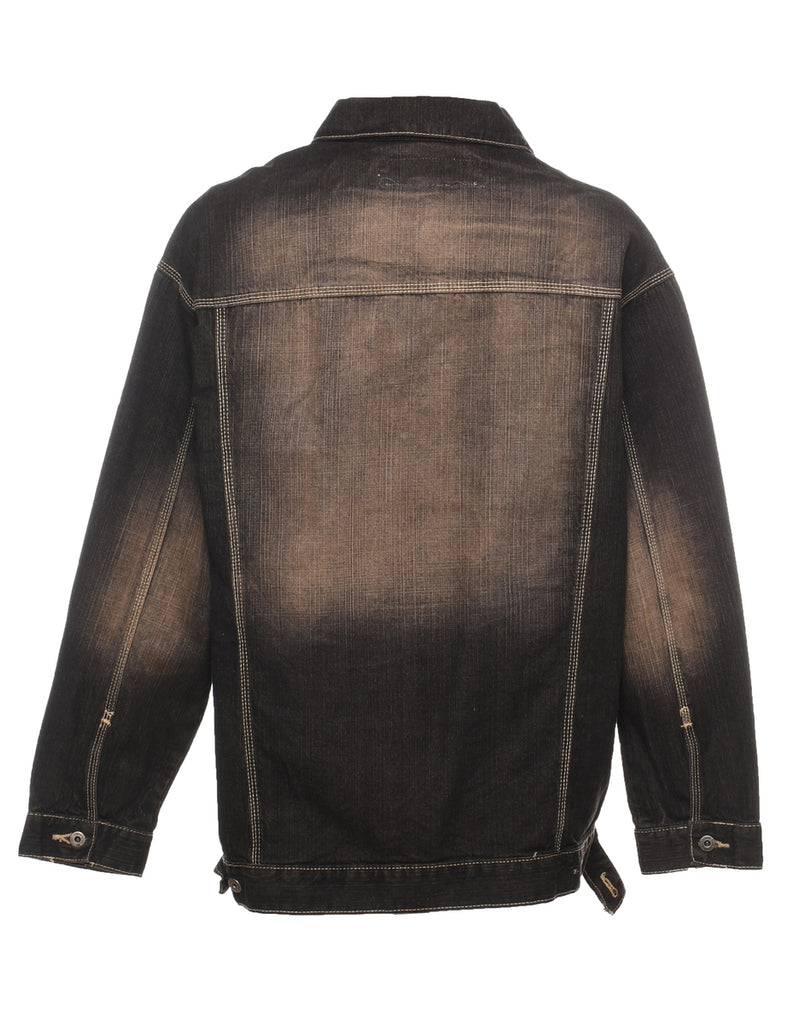 Faded Wash Denim Jacket - XL