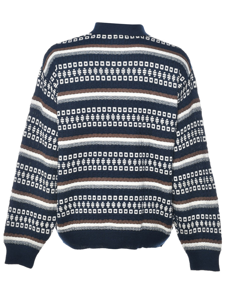 Fairisle Knit Jumper - M