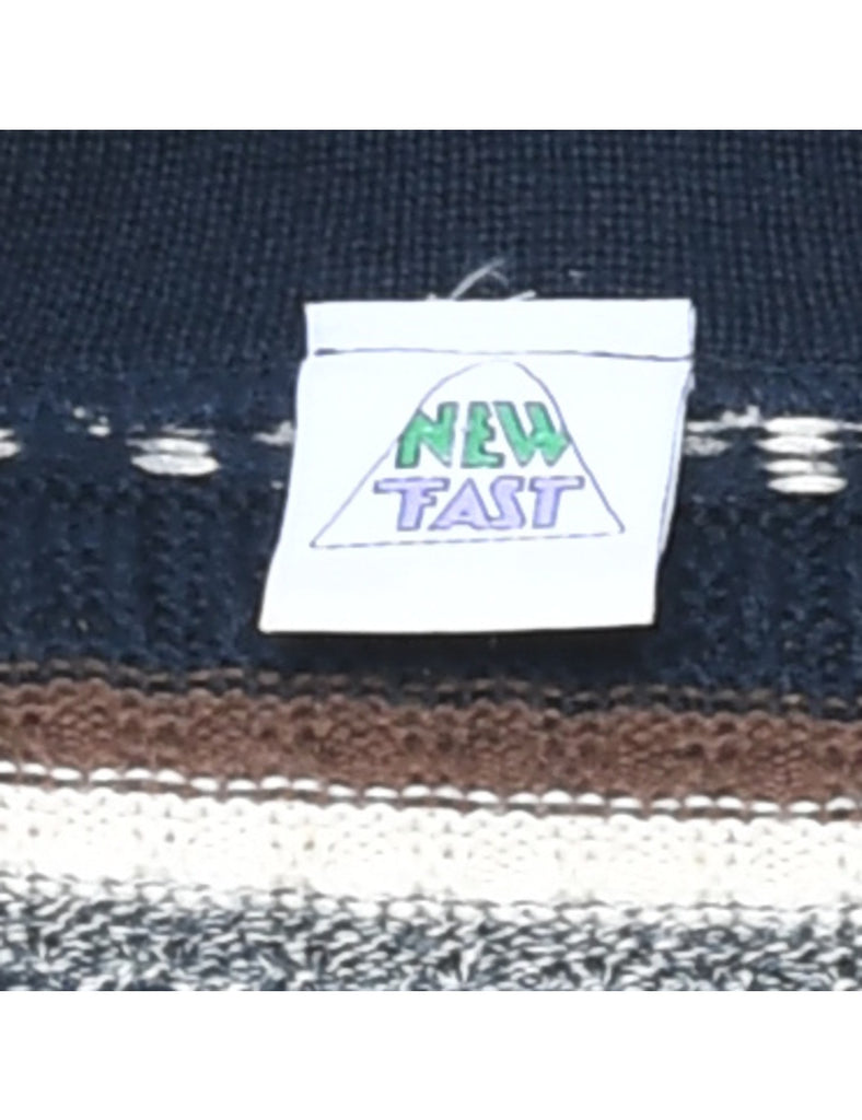 Fairisle Knit Jumper - M