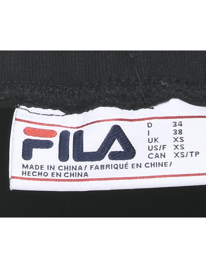 Fila Black Jogging Bottoms - W27 L26