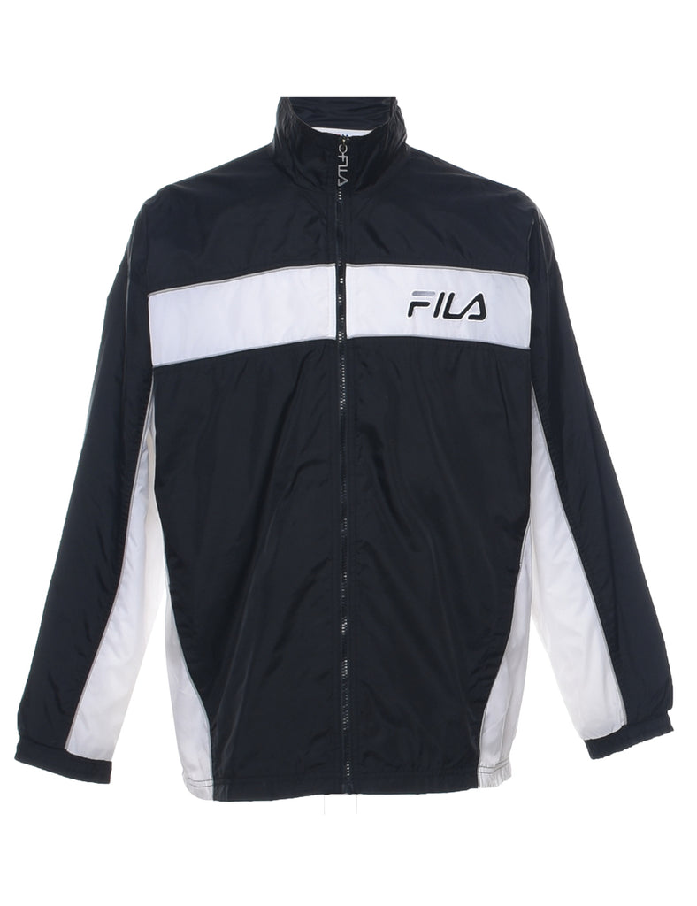 Fila Black Nylon Jacket - M