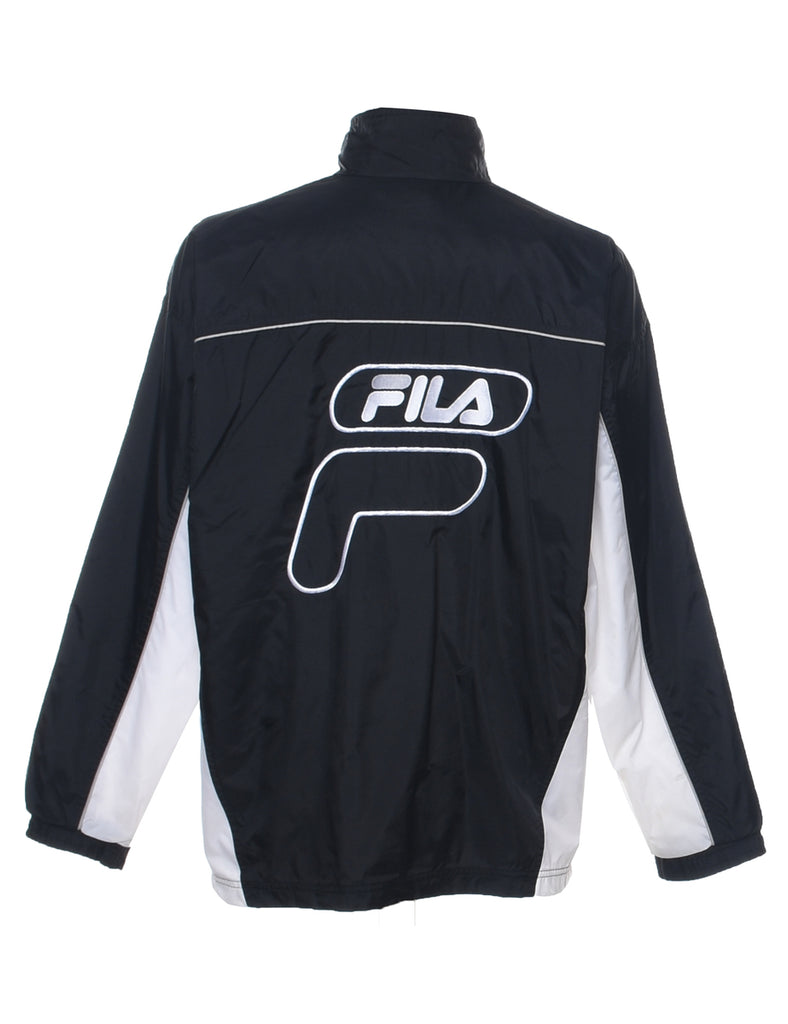 Fila Black Nylon Jacket - M