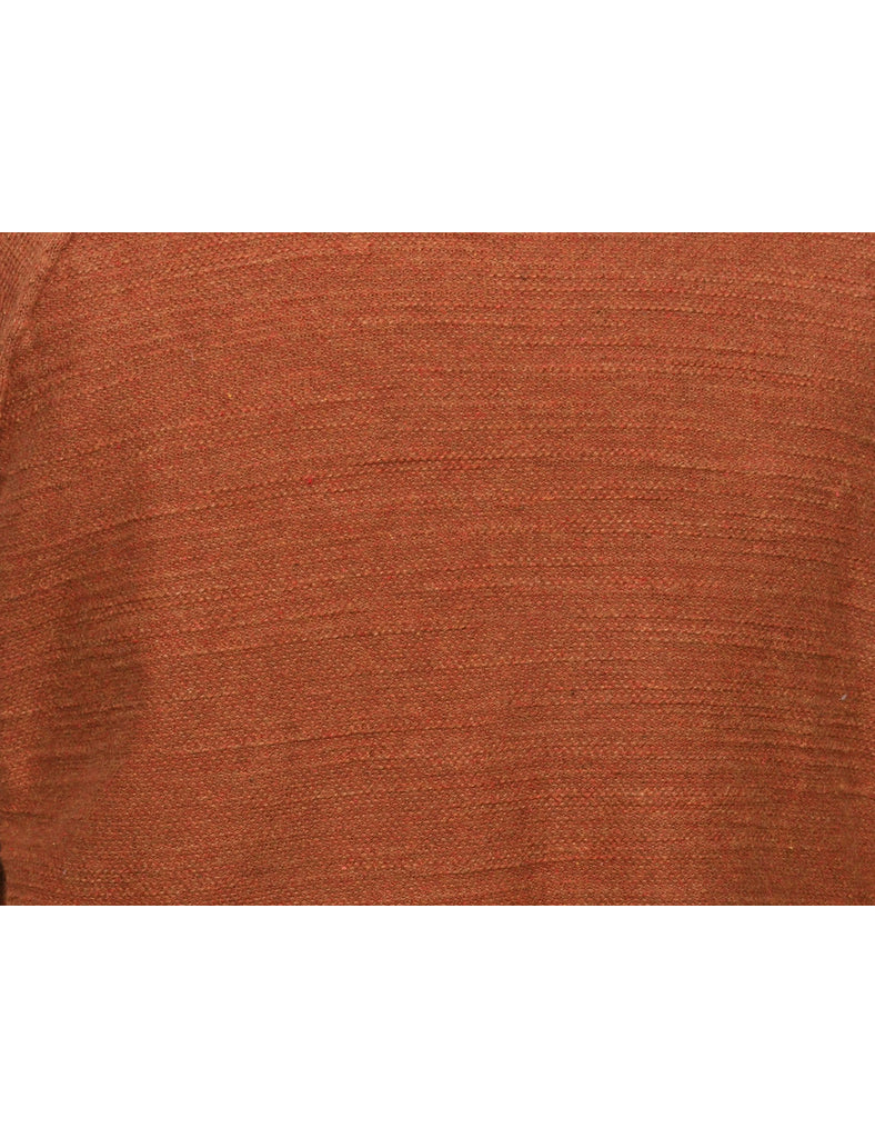 Fine Knit Jumper - L