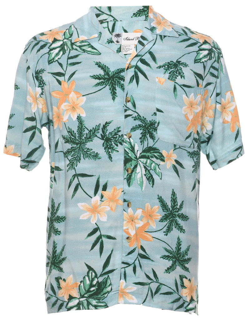 Floral Hawaiian Shirt - S