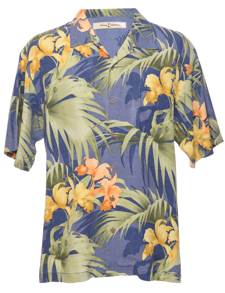 Floral Hawaiian Shirt - L