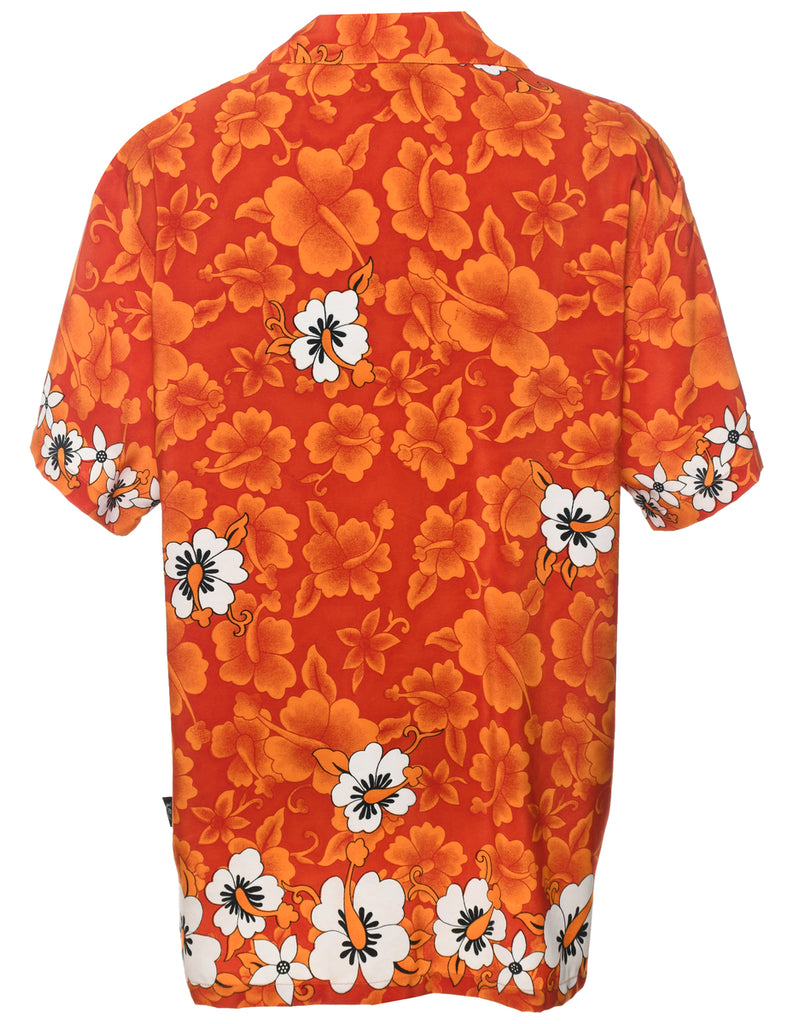Floral Hawaiian Shirt - XL
