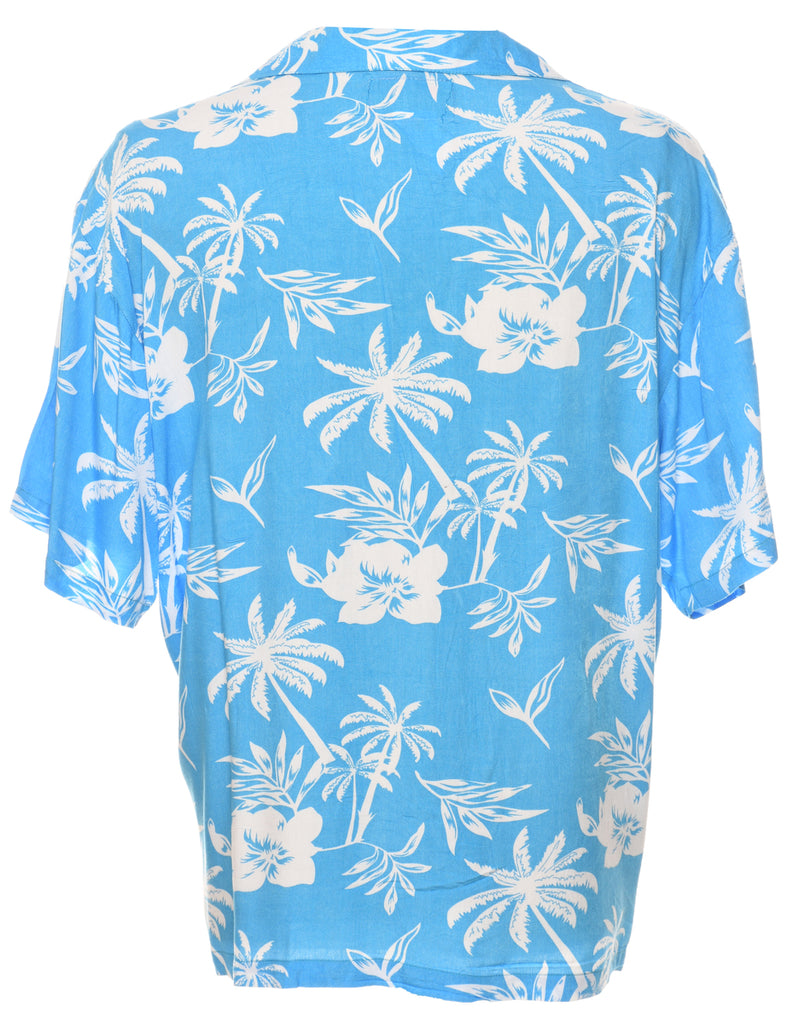 Floral Hawaiian Shirt - XL