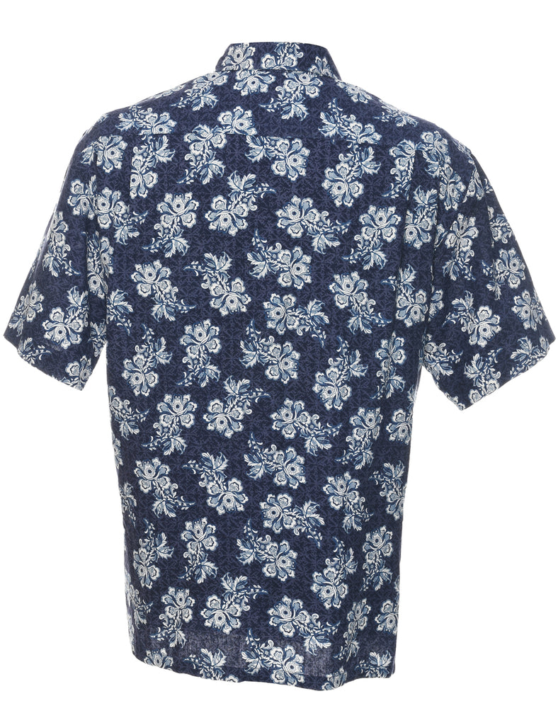 Floral Hawaiian Shirt - L