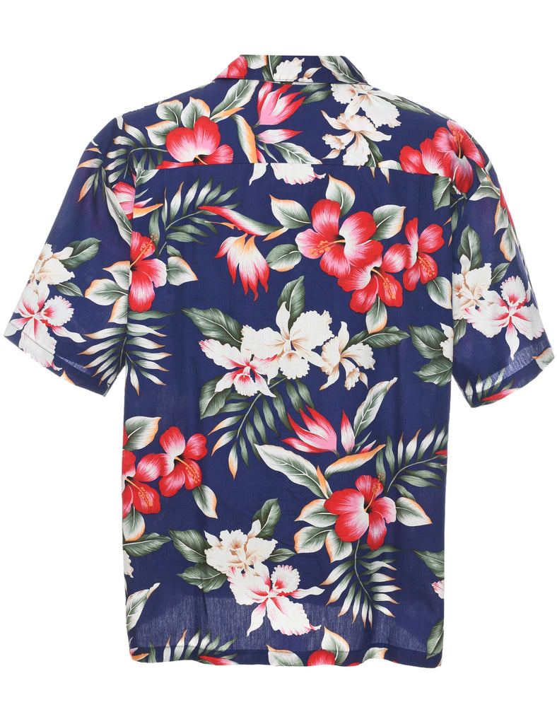 Floral Hawaiian Shirt - XL