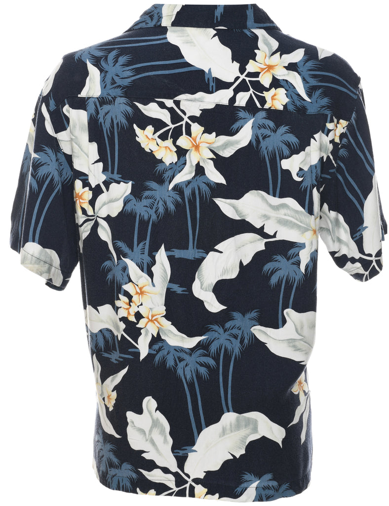 Floral Hawaiian Shirt - M