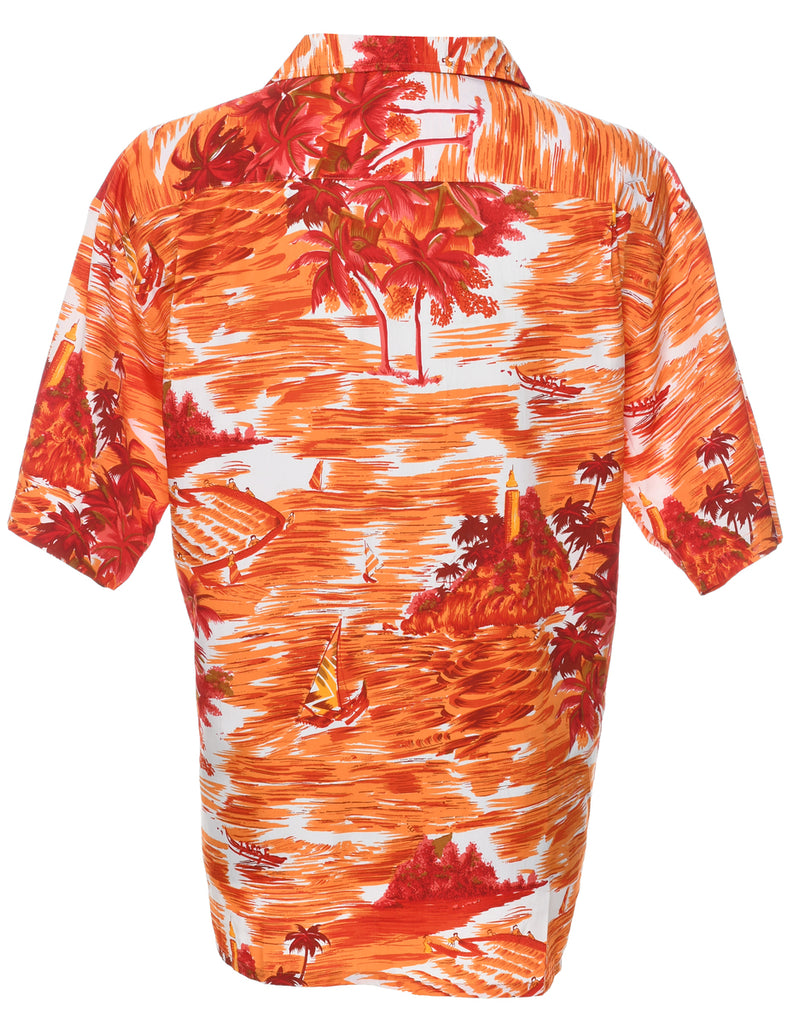 Floral Hawaiian Shirt - XL