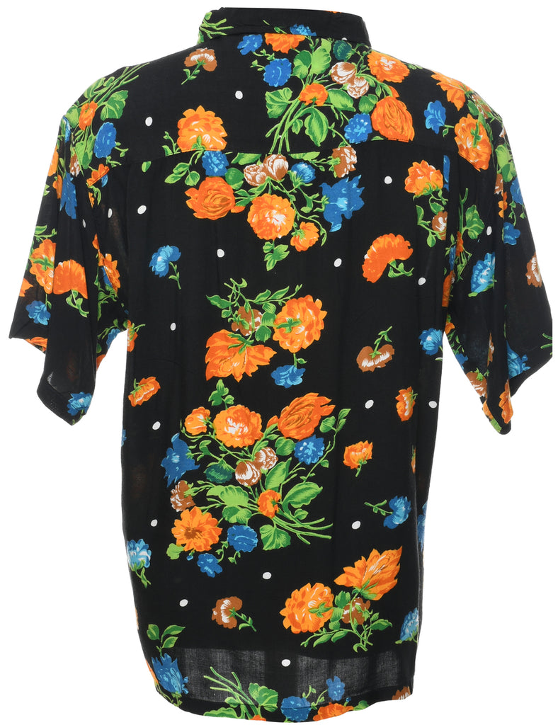 Floral Hawaiian Shirt - XL