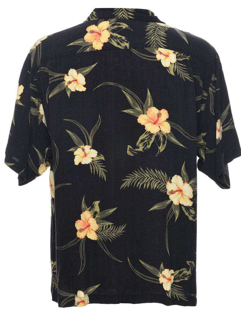 Floral Hawaiian Shirt - M