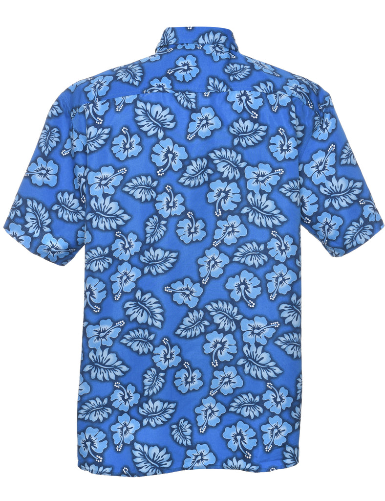 Floral Hawaiian Shirt - L
