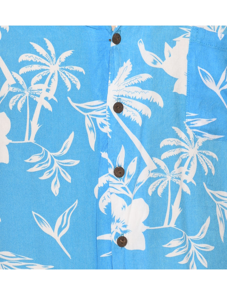 Floral Hawaiian Shirt - XL