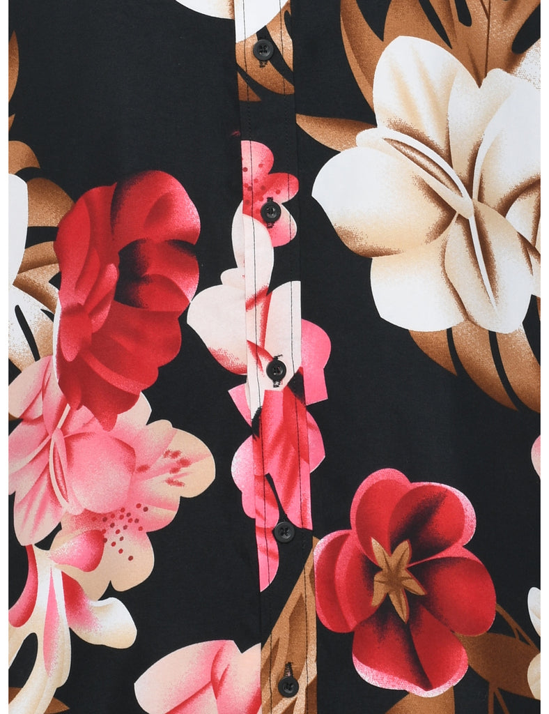 Floral Hawaiian Shirt - L
